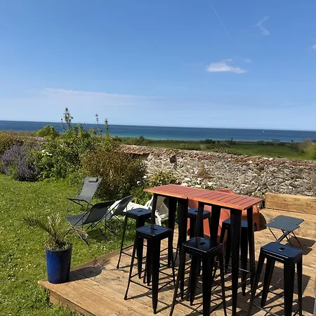 בית נופש Maison En Pierre Avec Magnifique Vue Urville-Nacqueville